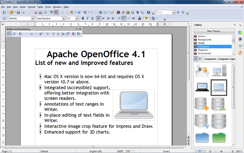 openoffice base for mac review